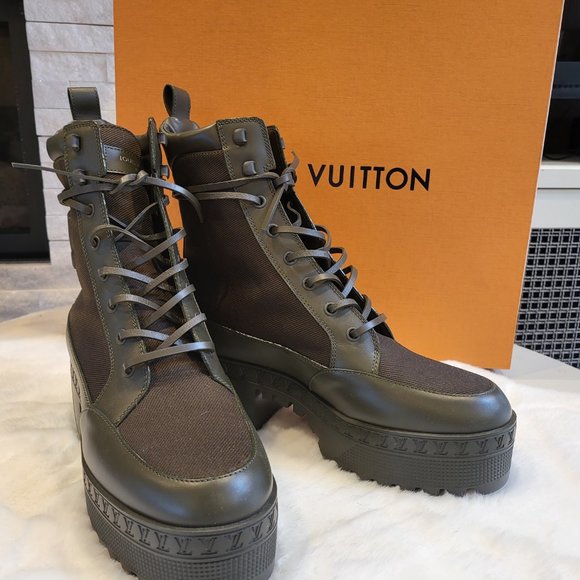 Louis Vuitton Desert Platform Laureate Boots - Picture 5 of 9